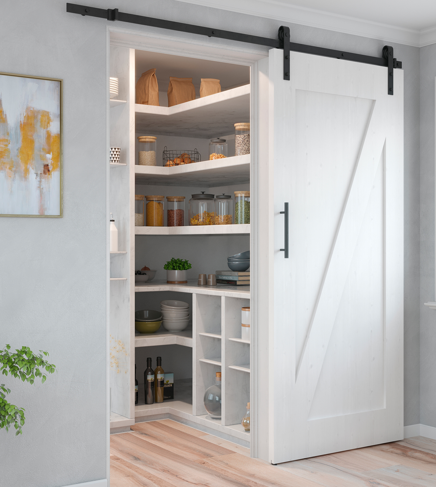 7 estilos elegantes de portas de celeiro deslizantes para design de  interiores